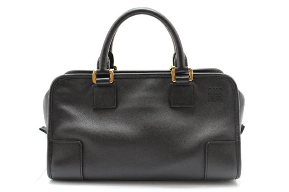 Loewe Amazona Handbag Leather Black